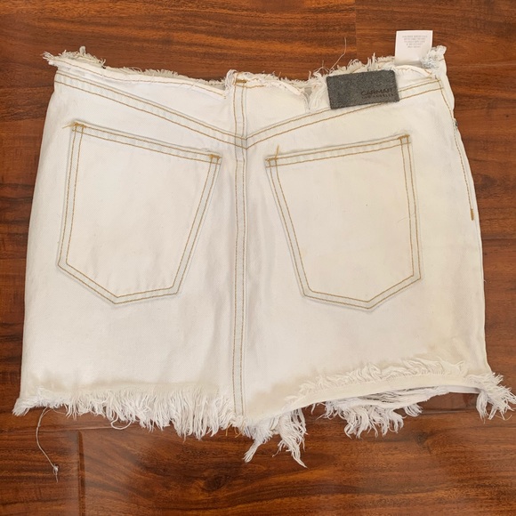 LF CARMAR Jean White Distressed Skirt - Picture 8 of 10